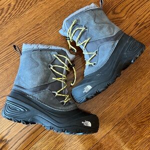 The North Face Kids Gray Winter Boots